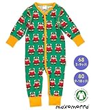 北欧スウェーデンのベビー服 長袖 カバーオール Viking ロンパース 男の子 3-9ヶ月/9-18ヶ月 Maxomorra マクソモーラ (80)