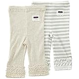 dolcina 7分丈フリルレギンス(80～130cm) キムラタンの子供服 グレー 100 ( 33247x33447-151b )