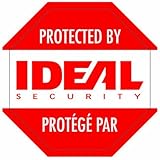 Ideal Security Inc. SK612 Security Warning Stickers [並行輸入品]