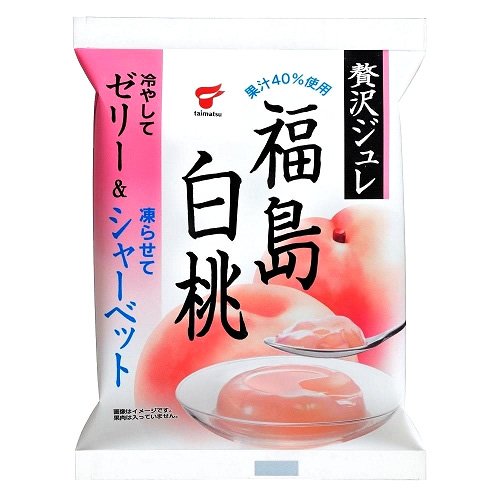 たいまつ 贅沢ジュレ 福島白桃