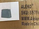 ALEKO ss70gr PE 64インチTall長方形省スペースアウトドアバイクストレージテント、グリーン色