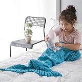 FANTASIEN 人魚毛布　人魚姫　マーメイド ブランケット　ひざ掛け　子供用　可愛い　防寒　人魚コスチューム　着る毛布　柔らかい　暖かい 人魚毛布　人魚コスチューム　着る毛布　お昼寝　人魚女神 (