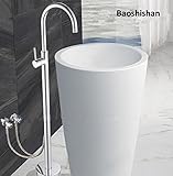 Freestanding faucet basin faucet chrome Floor Mounted Faucet