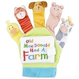 Little Scholastic Old MacDonald: Touch and Play Hand Puppet Board Book by Scholastic [並行輸入品]