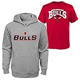 NBA Youth Boys 8 – 20 Bucks Tee &フードセット レッド