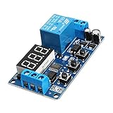 ILS - 24V Adjustable Pulse Trigger Delay Cycle Timer Delay Switch Relay Control Module