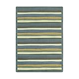 Joy Carpets Kid Essentials Active Play & Juvenile Yipes Stripes Rug Soft 5'4 x 7'8 [並行輸入品]
