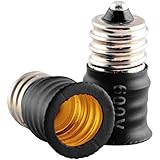 (5-pack) ABI Candelabra Light Bulb Base Extension E12 Socket Extender Adapter [並行輸入品]