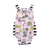 Lutents ベビー服 ロンパス カバーオール サロペット 縞模様 サボテン柄 レモン柄 可愛い 女の子 男の子 カジュアル 快適 着心地良い 歩行服 パジャマ 新生児 出産祝いプレゼント