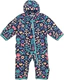 (コロンビア) Columbia ベビー フリース ロンパース SN0213 (80cm(12/18), 466：Collegiate Navy Critters)