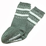 【ｃｏｃｏｂａｍｂｉ】ハイソックス　グレー　9-15cm