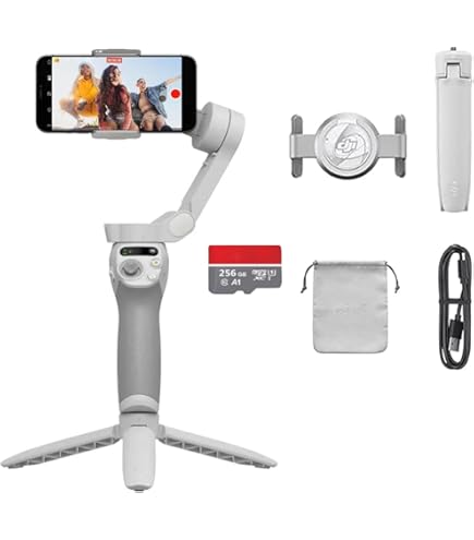 Amazon.co.jp: DJI OM 4 - Handheld 3-Axis Smartphone Gimbal