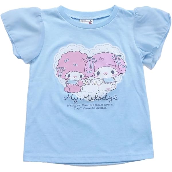 Amazon | マイメロディ キャンディ ライトカラー Tシャツ | T