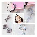 BIANHUAN ヘアピン ヘアクリップ 子供 アクセサリー リボン ヘアゴム カチューシャ キラキラ ヘアバンドベビー 子供 髪飾り 髪留め 王冠 可愛い リボン ヘアアクセサリー 出産祝い ギフト
