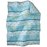 Mudhut Dawn Teal Baby Blanket 30x40 [並行輸入品]