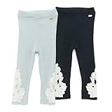 dolcina(ドルチーナ) ニットレギンス (80～140cm) キムラタンの子供服 (33369-171a) サックス 130