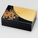 まえじゅう漆器　MIYABI　【MJ36G-24-08】　6V-628　はなの　アクセサリーBOX