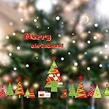casualcatch ウォールステッカー MERRY CHRISTMAS 窓 壁飾り貼る 店舗 子供部屋クリスマスツリー 飾り物可愛い　