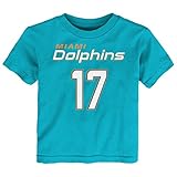 NFL幼児用ライアンTannehill Miami Dolphins Boys – Mainliner Player NameショートスリーブTシャツ、アクア、2t