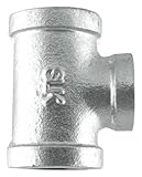 Tee,Galv 1x1x1/2" Redcng [並行輸入品]