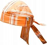 Baby Banz Bandana Baby Sun Protection - Orange Stripe by Baby Banz
