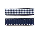 Baby Deer Clips　ヘアクリップ for ベビー　Newシンプルクリップ２個セット（インクブルー）