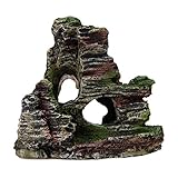 SIKIWINDシミュレーショ築山石樹 アクアリウム装飾用品 合成樹脂 無害 生き生き