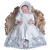 【子供ドレス部屋】 セレモニードレス ３点セット ベビードレス レース 新生児 退院時 ニューボーンフォト