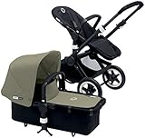 Bugaboo Buffalo Complete Stroller - Dark Khaki - Black by Bugaboo [並行輸入品]