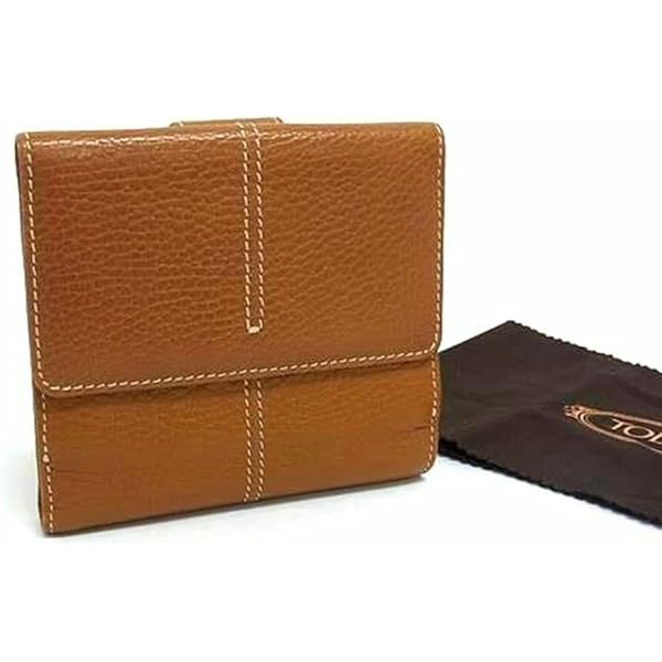 Amazon | [トッズ] tods レザー ウォレット 二つ折り 財布