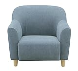 大川家具 関家具 1人掛けソファ 80cm幅 (素材/デニム) 216773