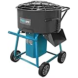 電動モルタルミキサー 2.5切 MMX-T80 (100Vモーター・車輪付)