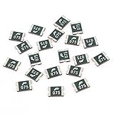 20枚P075 0.75A 13.2Vは、高速チップSMD 1812リセッタブルヒューズ演技します