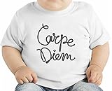 Carpe diem オーガニックベビーTシャツ 6-12 Months