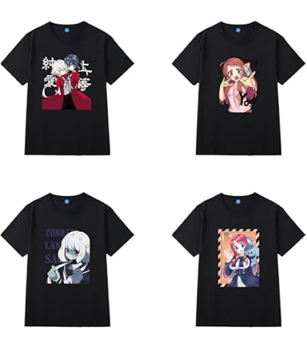 Amazon.co.jp: ゾンビランドサガ ゴミみたいにダサいTシャツ Lサイズ 