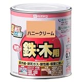 カンペハピオ 油性多用途塗料 油性ウレタンガード ハニークリーム 0.7L