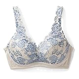 授乳対応Ｌ字型ワイヤークロスオープンブラジャー　　アイボリー　サイズ:F75