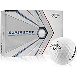 (Supersoft, White) - Callaway Supersoft 2019 Golf Balls (12 Ball Pack)