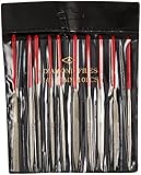 uxcell　ヤスリ　 ダイヤモンド 5mm x 180mm 10 枚入り