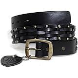 [エイチティーシー] 223 WOVEN BELT ウーブンベルト BLACK ブラック 36インチ