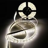 LEDテープ 5m 防水 24V 300連5050SMD 白ベース 電球色