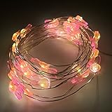 30 ledの銅の文字列の光、寝室のパティオパーティーのための文字列のライト電池駆動の装飾ライト - ウサギ