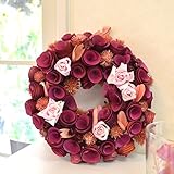 ＜母の日 ギフト＞[ナチュラルリース]　ドライフラワー　リース