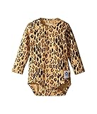 (ミニロディーニ) Mini Rodini レディース ワンピース Basic Leopard Long Sleeve Bodysuit (Infant) (並行輸入品) flyaile