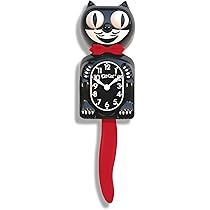 【美品】Kit-Cat Klock キットキャットクロック Amazon.co.jp: Kit-Cat Klock クラシック/BK キット キャット