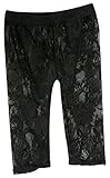 Stephan Baby Little Black Dress Collection Stretch Lace Legging-Style Diaper Cover, 6-12 Months by S