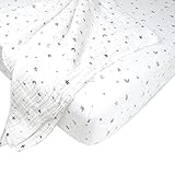 American Baby Company New Baby Welcome Kit with Muslin Cotton Swaddle Blanket and Fitted Crib Sheet,