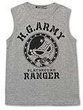 (ヒステリックミニ) Hysteric Mini H.G.ARMY ノースリーブ 110cm グレートップ