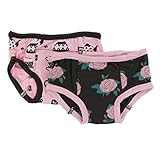 Kickee Pants UNDERWEAR ガールズ US サイズ: 2T/3T カラー: ピンク
