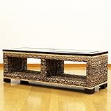 アジアン家具 バナナリーフとチークのテレビボード バリ家具 ハンドメイド家具 【Aab003】